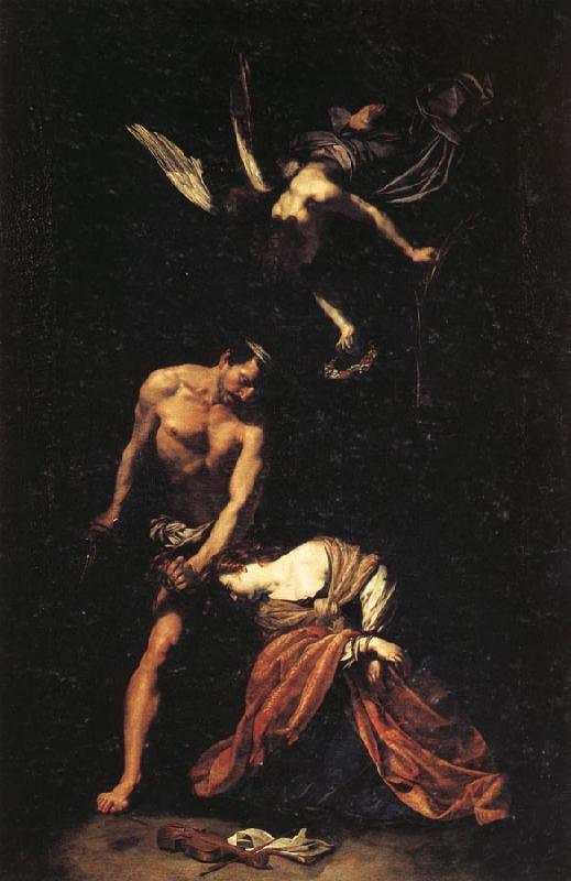 Orazio Riminaldi The Maryrdom of St.Cecilia oil painting picture